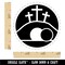 Resurrection of Jesus Christ Easter Sunday Three Crosses Rubber Stamp for Stamping Crafting Planners